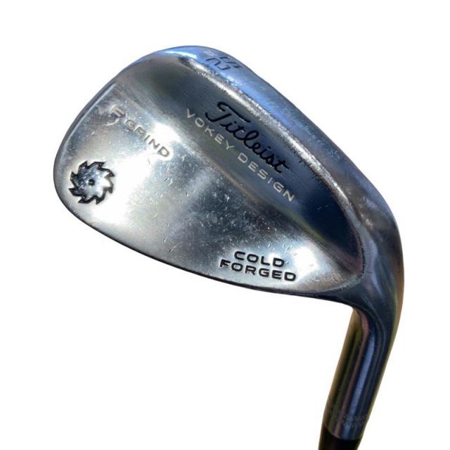 【中古】 タイトリスト VOKEY COLD FORGED(2015) 52°/10°F ウェッジ WG Dynamic Gold (フレックスS) メンズ 男性用 右利き 右用 Cランク ゴルフクラブ
