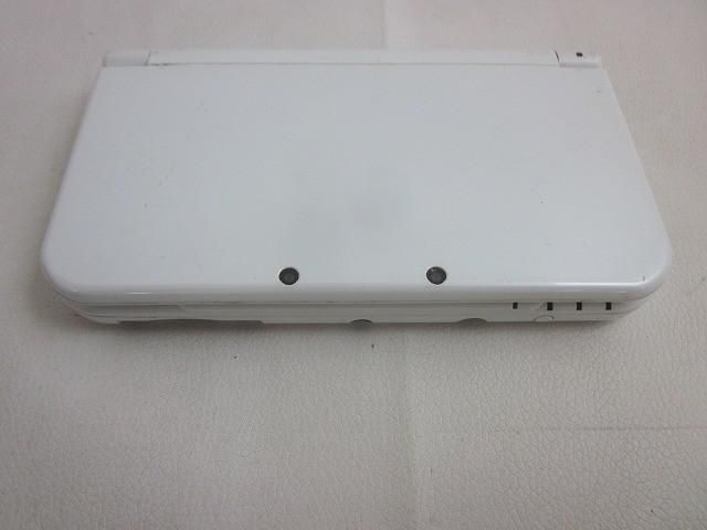 中古品 ゲーム ニンテンドー3DS LL 本体 NEW RED-001 パールホワイト 本体のみ 動作品