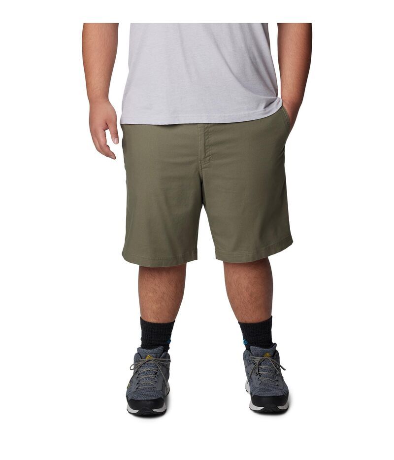 コロンビア メンズ ボトムス ハーフパンツ・ショーツ トール ショートパンツ Columbia Big Tall Flex ROC Shorts Stone Green グリーン 8,626円
