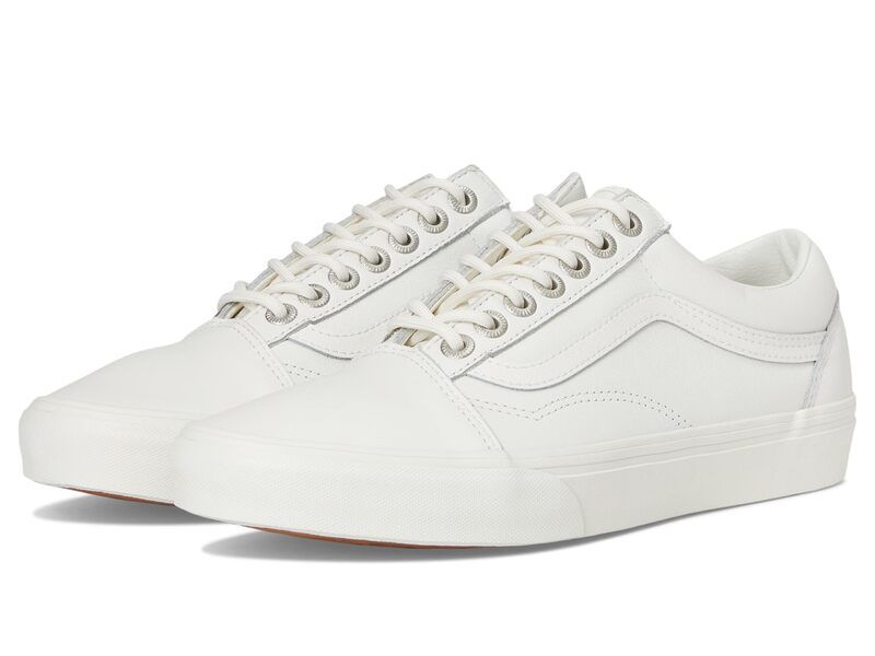 バンズ メンズ シューズ スニーカー Vans Old Skool White ホワイト