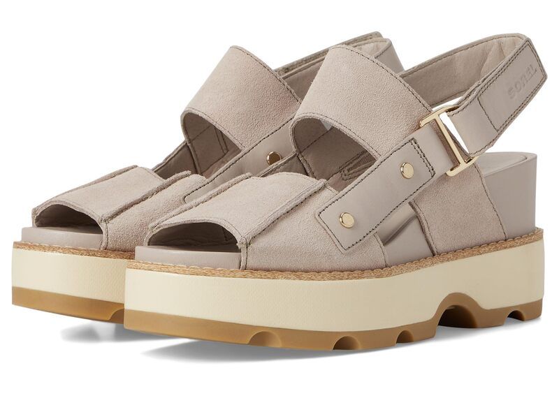 ソレル レディース シューズ ヒール サンダル SOREL Joanie Iv Sandals Wedge Crushed ClayGum