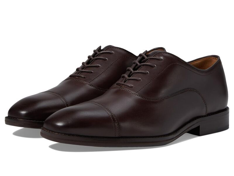 ジョンストンアンドマーフィー メンズ シューズ オックスフォード キャップ Johnston Murphy Sullivan Cap Toespresso Italian Calfskin