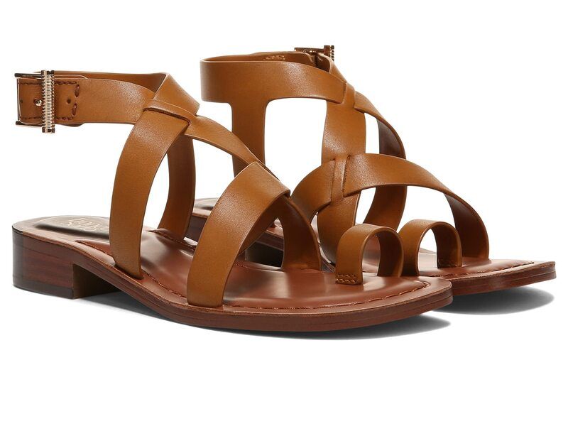フランコサルト レディース シューズ ヒール サンダル Franco Sarto Ina Strappy Sandals Tan Leather タン