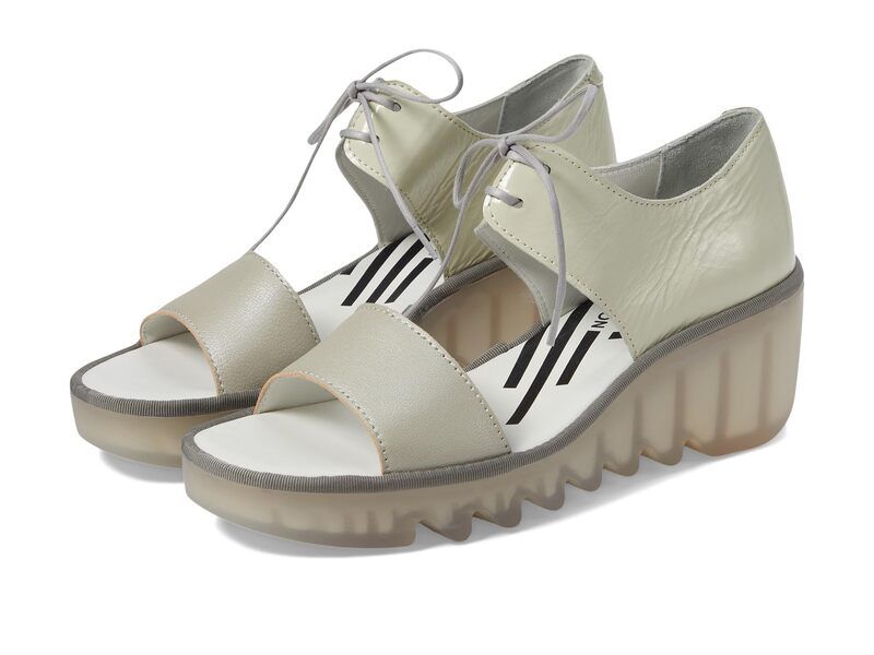 フライロンドン レディース シューズ ヒール FLY LONDON BILU465FLY SilverOffWhite BorgognaLuxor オフホワイト