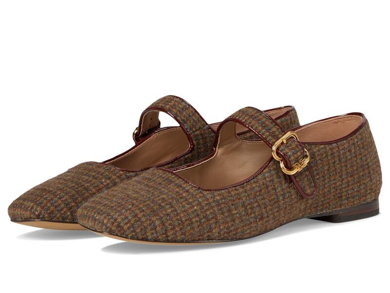サムエデルマン レディース シューズ スニーカー Sam Edelman Michaela Brown Plaid Multi ブラウン