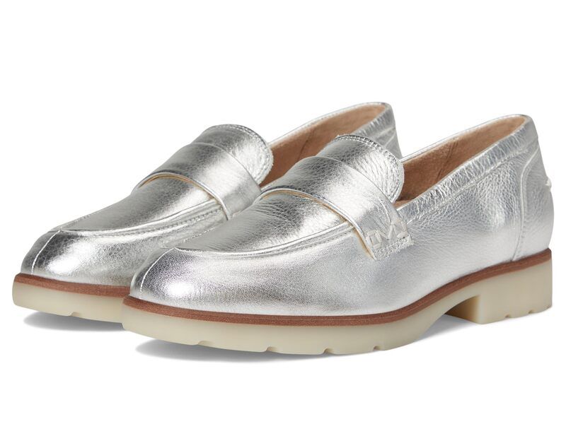 バイオニック レディース シューズ スリッポン・ローファー VIONICleo Loafer Silver シルバー