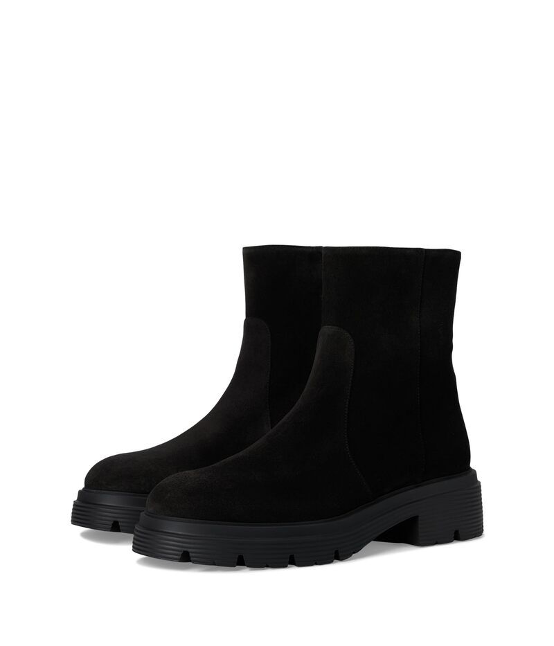 スチュアート ワイツマン レディース シューズ ブーツ・レインブーツ Stuart Weitzman Hudson Lite Zip Bootie Black ブラック