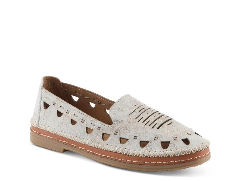 スプリングステップ レディース シューズ スリッポン・ローファー Spring StepAnoura SlipOn Stone Grey グレー