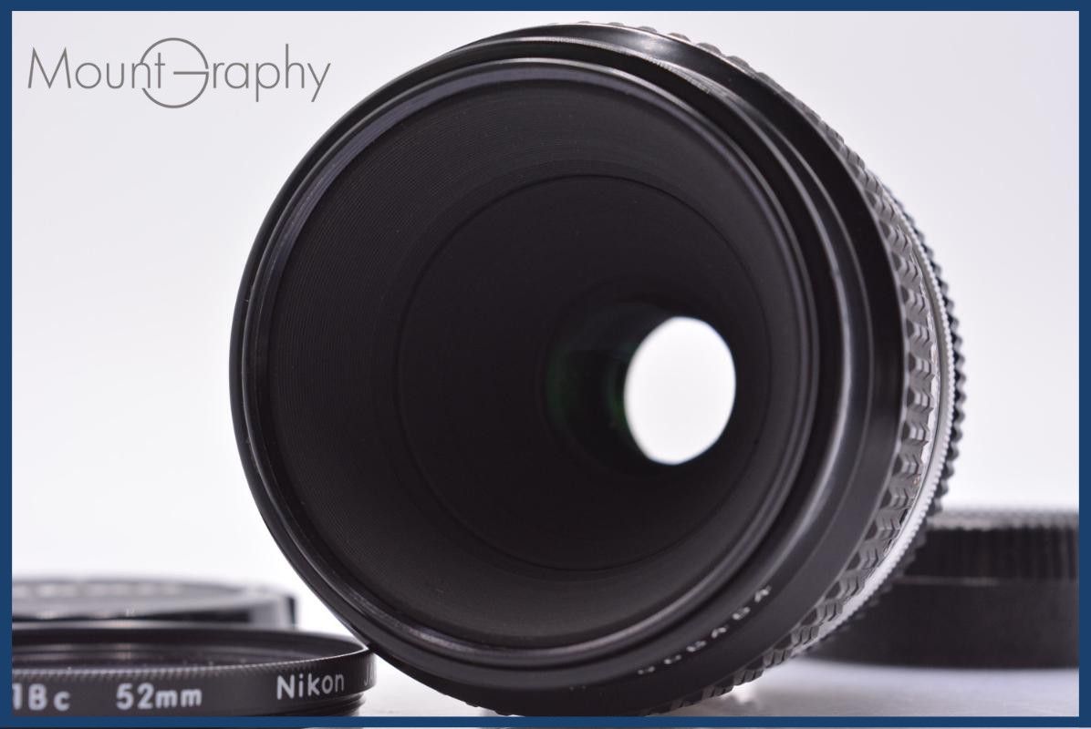 【動作保証】 ニコン Nikon Micro-NIKKOR 55mm F3.5 前後キャップ&amp;レンズフィルター付 同梱無料 #yk7558 動作保証】 ニコン Nikon Micro-NIKKOR 55mm F3.5 前後キャップ&レンズ