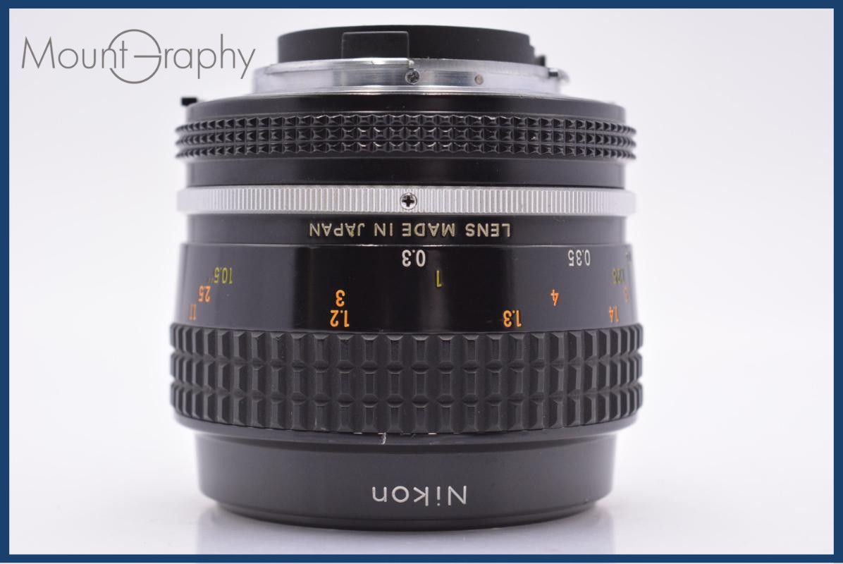 【動作保証】 ニコン Nikon Micro-NIKKOR 55mm F3.5 前後キャップ&amp;レンズフィルター付 同梱無料 #yk7558 ニコン Nikon Micro-NIKKOR 55mm F3.5 Ai 前後キャップ&レンズ