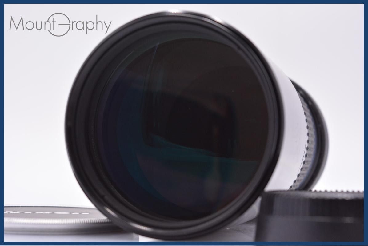 ニコン Nikon NIKKOR 300mm F4.5 Ai 前後キャップ付 同梱無料 #yk8597