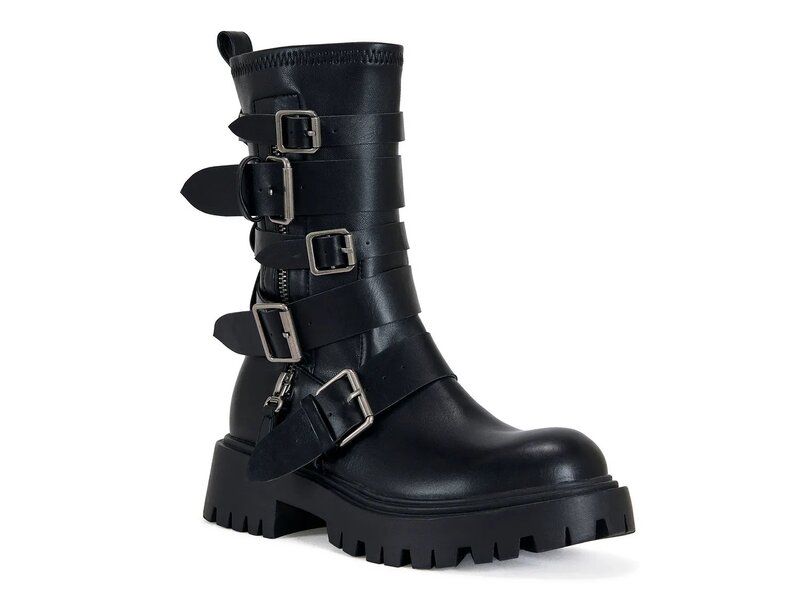 アザレア ワン レディース シューズ ブーツ・レインブーツ Azalea Wang Spridy Bootie Black ブラック