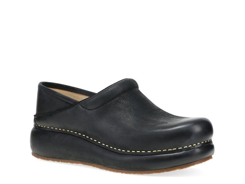 ダンスコ レディース シューズ スリッポン・ローファー プラットフォーム Dansko Platform Pro SlipOn Black ブラック