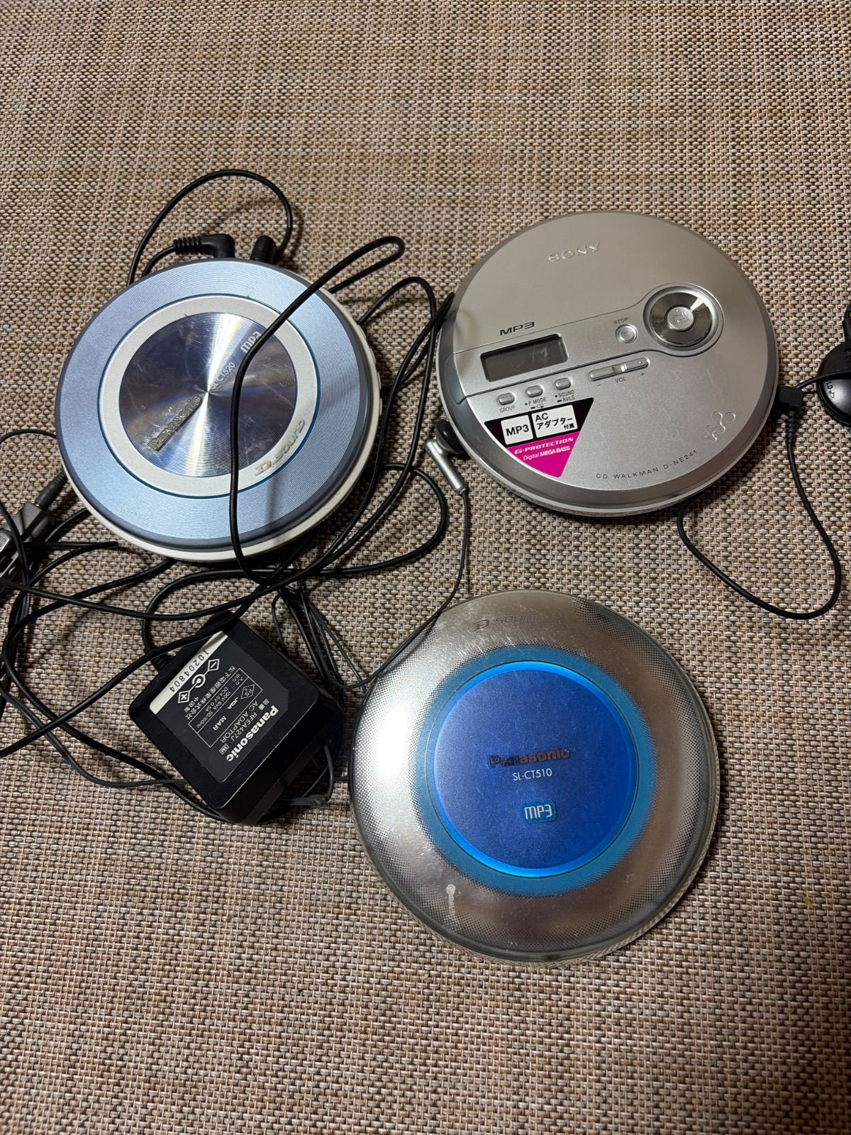 SONY /Panasonic/KENWOOD...CDプレーヤー 18台まとめ CR-D3 | パーソナルオーディオシステム | オーディオ | KENWOOD ポータブルプレーヤー