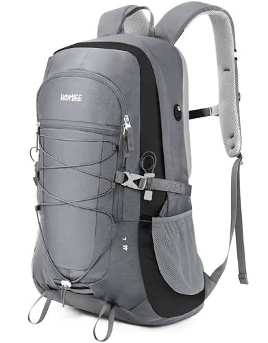 [HOMIEE] 登山 リュック ザック 45L 大容量 軽量 バックパック リュックサック アウトドア バッグ 多機能 キャンプ 花見 防災 遠足 撥水 旅行 男女兼用 ハイキング″mn f6423f15