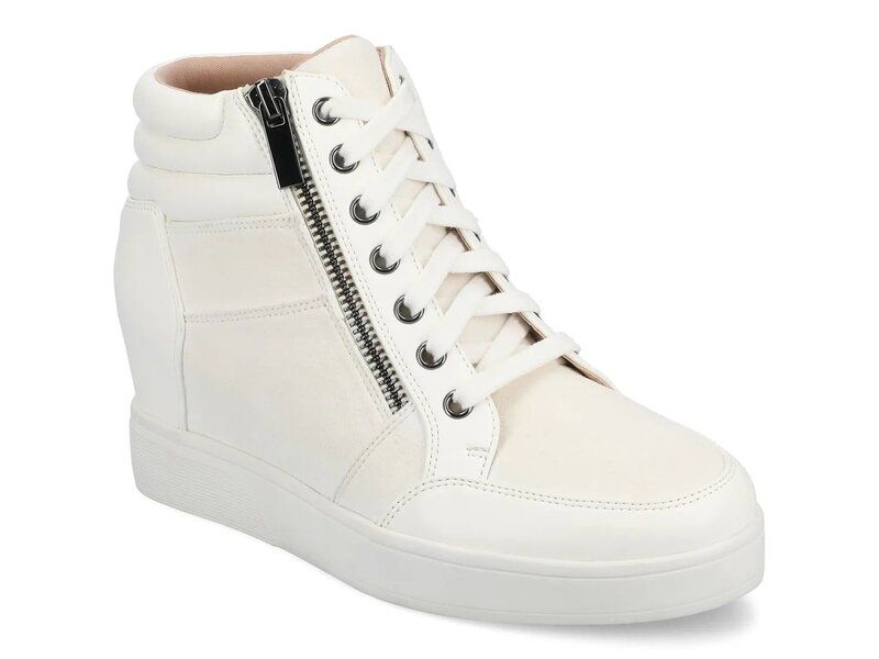 ジャーニー レディース シューズ スニーカー Journee Clarity Sneaker White ホワイト