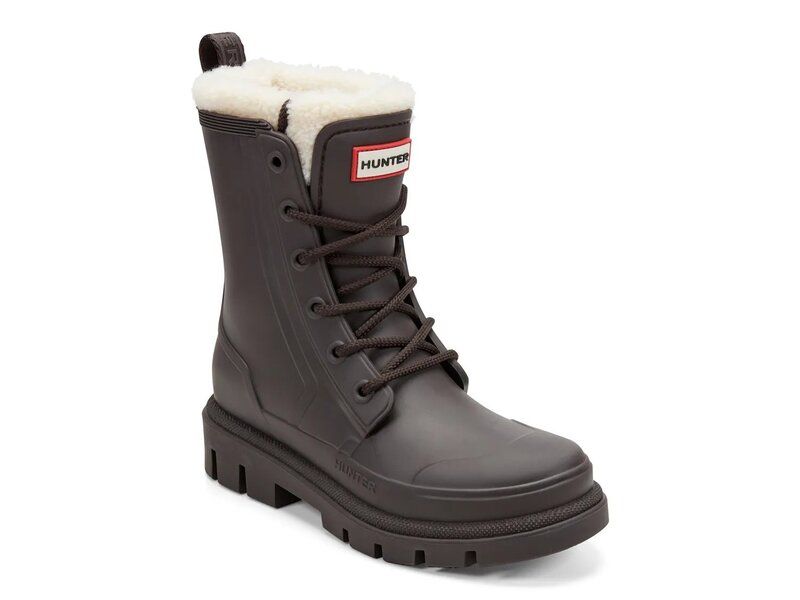 ハンター レディース シューズ ブーツ・レインブーツ HUNTER Diana Rain Boot Womens Dark Brown ブラウン