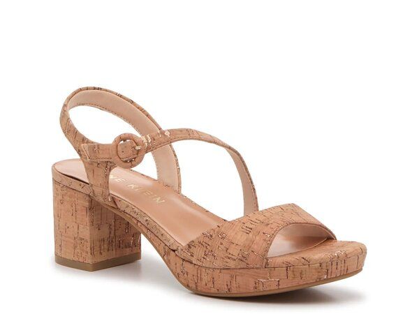 アンクライン レディース シューズ サンダル プラットフォーム Anne Klein Palea Platform Sandal Beige Cork ベージュ