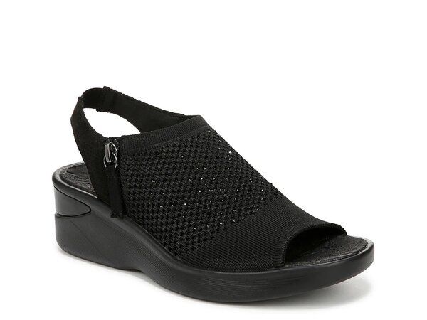 ライフストライド レディース シューズ サンダル LifeStride Starlet Wedge Sandal Black ブラック
