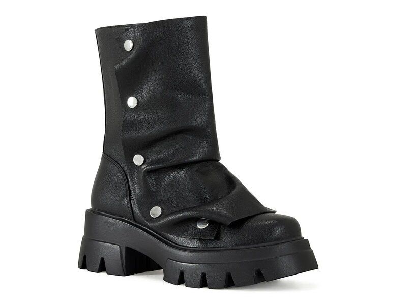 アザレア ワン レディース シューズ ブーツ・レインブーツ Azalea Wang Bharti Bootie Black ブラック