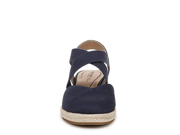 ライフストライド レディース シューズ サンダル LifeStride Kimball Espadrille Wedge Sandal Navy ネイビー