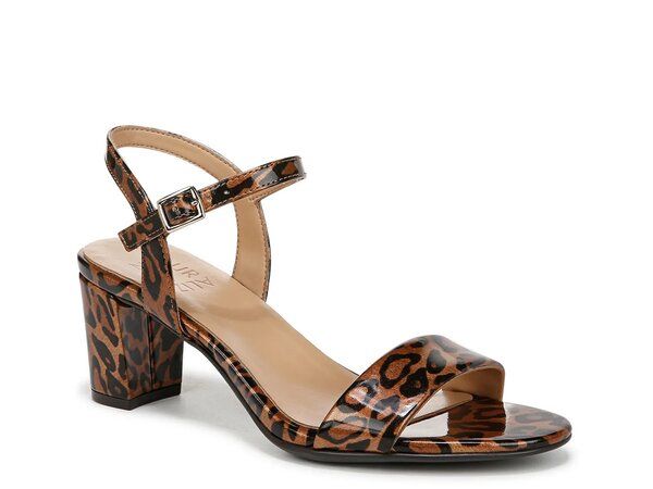ナチュライザー レディース シューズ サンダル Naturalizer Bristol Sandal Brown Leopard Print Synthetic ブラウン