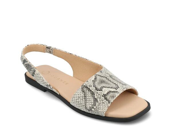 ジャーニー レディース シューズ サンダル Journee Brinsley Sandal Multicolor Snake Print マルチカラー