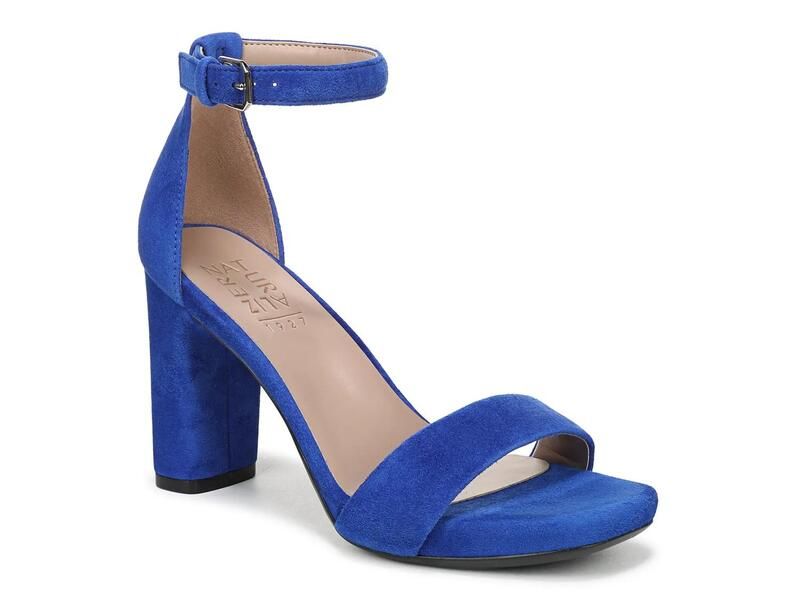 ナチュライザー レディース シューズ サンダル Naturalizer Let Usurprise You Blue Suede ブルー