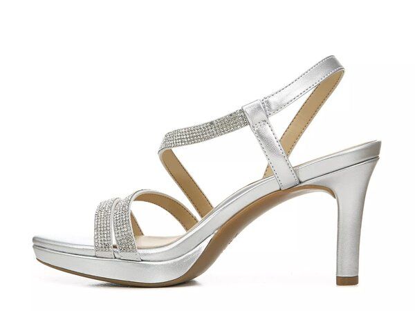 ナチュライザー レディース シューズ サンダル プラットフォーム Naturalizer Brenta2 Platform Sandal Silver シルバー ナチュライザー レディース シューズ サンダル プラットフォーム Naturalizer Brenta2 Platform Sandal Silver シルバー