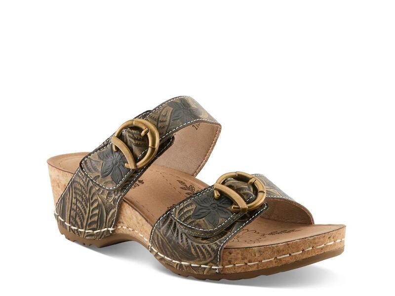 ラリティステ レディース シューズ サンダル LArtiste The Brass Ring Sandal Black ブラック