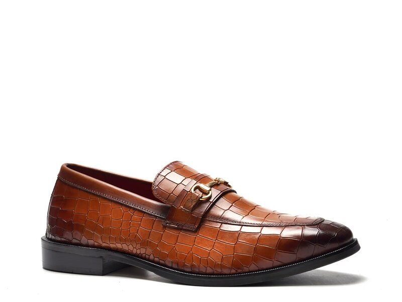 カルロスサンタナ メンズ シューズ スリッポン・ローファー Carlos by Carlosantana Havana Loafer Cognac