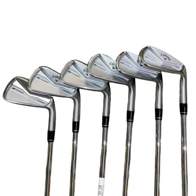 【中古】 キャロウェイ X FORGED STAR(2024) 6S アイアンセット IR NS PRO 950GH neo (フレックスS) メンズ 男性用 右利き 右用 Cランク ゴルフクラブ