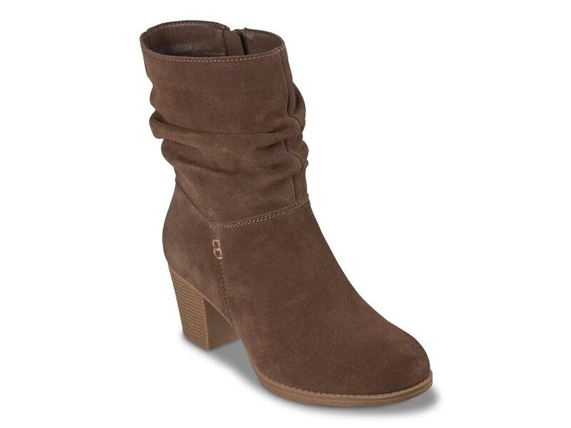 スケッチャーズ レディース シューズ ブーツ・レインブーツ Skechers Taxi Compelling Flirt Bootie Chocolate Brown ブラウン