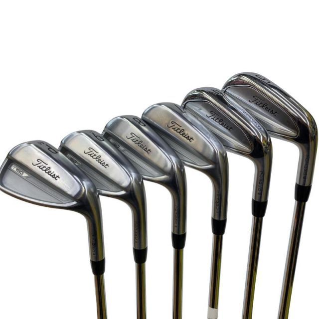 【中古】 タイトリスト Titleist T200(2023) 6S アイアンセット IR 純正特注シャフト (フレックスS) メンズ 男性用 右利き 右用 Cランク ゴルフクラブ