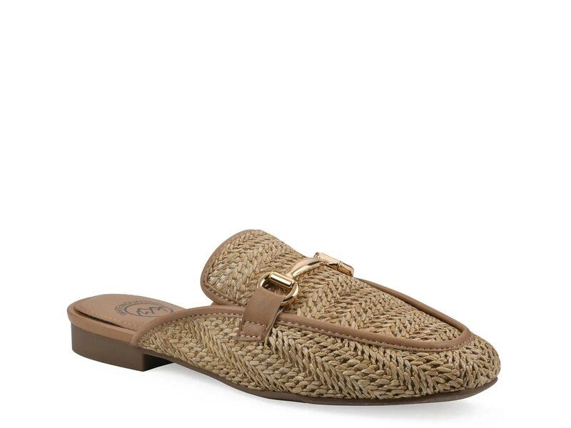 ホワイトマウンテン レディース シューズ サンダル White Mountain Bobbin Mule Dark Beige ベージュ