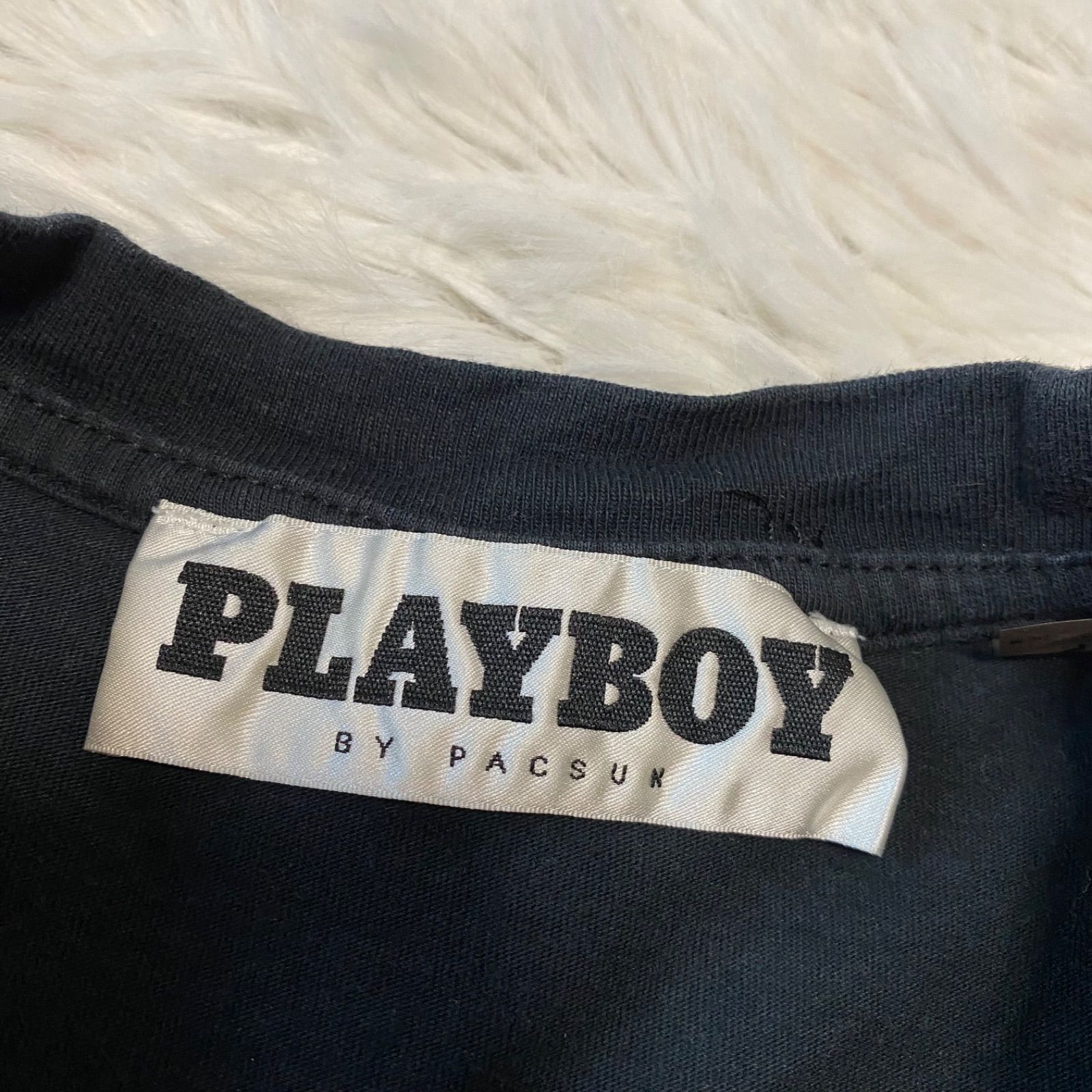 Playboy プレイボーイ Tシャツ 半袖 ブラック S - メルカリ