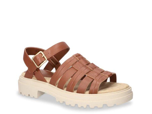 ベラヴィータ レディース シューズ サンダル プラットフォーム Bella Vita Loni Platform Sandal Dark Tan Leather タン
