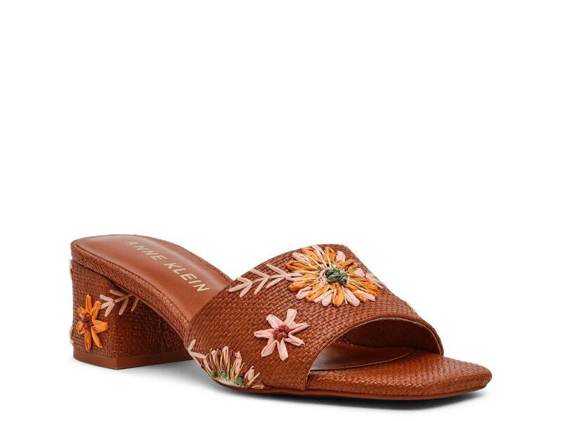 アンクライン レディース シューズ サンダル Anne Klein Dollsandal Cognac