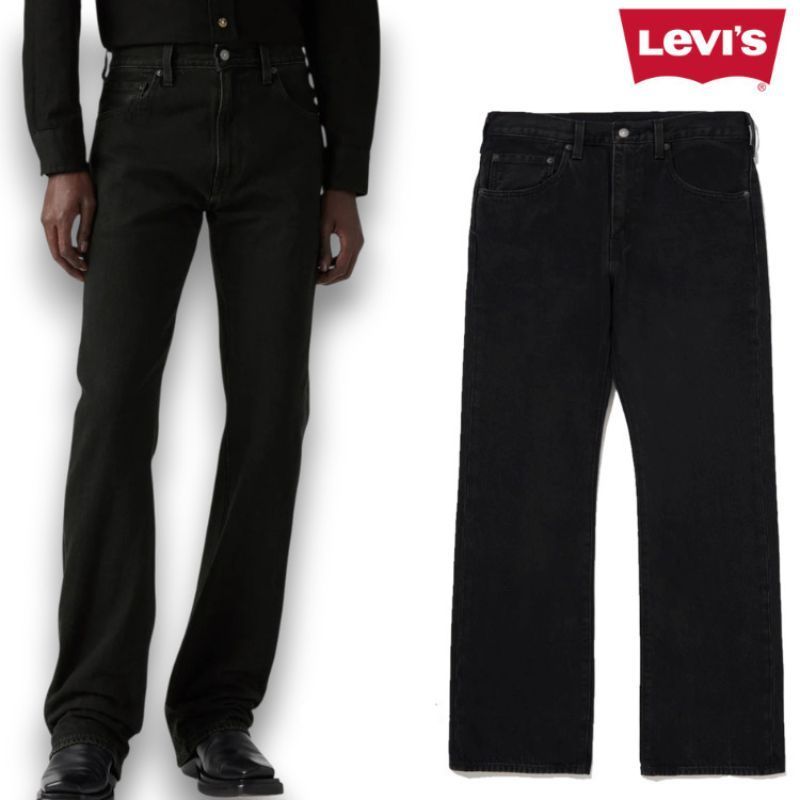 リーバイス Levi’s 517 ブーツカット ジーンズ デニム ブラック BLACK メンズ 00517-0244