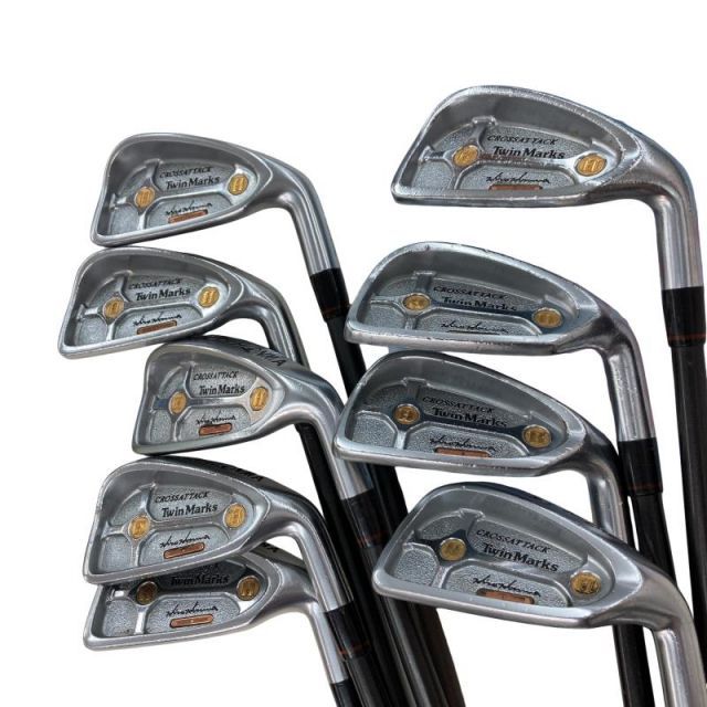 【中古】 本間ゴルフ Twin Marks CROSSATTACK 10S アイアンセット IR 1S DORIC TITANIUM I (フレックスその他) メンズ 男性用 右利き 右用 Cランク ゴルフクラブ