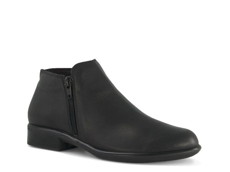 ナオト レディース シューズ ブーツ・レインブーツ Naot Helm Bootie Black WaterResistant Leather ブラック