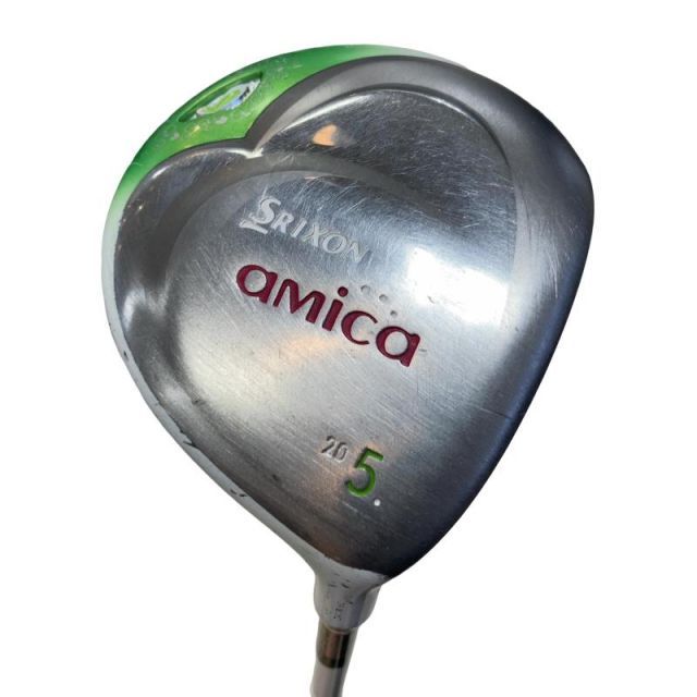 【中古】 ダンロップ SRIXON amica 5W レディース フェアウェイウッド FW RS-103(フェアウェイ) (フレックスA) レディース 女性用 右利き 右用 Cランク ゴルフクラブ