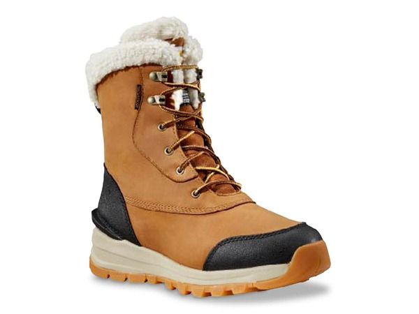 カーハート レディース シューズ ブーツ・レインブーツ Carhartt Pellston Winter Work Boot Womens Light Brown ブラウン