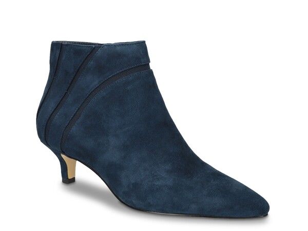 ベラヴィータ レディース シューズ ブーツ・レインブーツ Bella Vita Fardy Bootie Navy Suede ネイビー