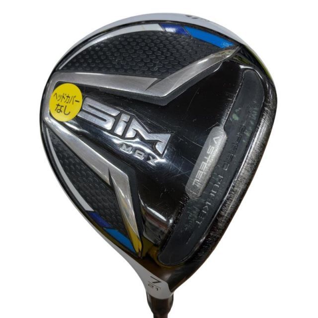 【中古】 テーラーメイド SIM MAX 7W フェアウェイウッド FW TENSEI BLUE TM50(FW) (フレックスSR) メンズ 男性用 右利き 右用 Cランク ゴルフクラブ