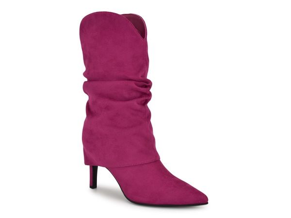 ナインウェスト レディース シューズ ブーツ・レインブーツ Nine West Grasa Boot Dark Pink ピンク