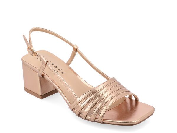 ジュルネ コレクション レディース シューズ サンダル Journee Collection Shayana Sandal Rose Gold ゴールド
