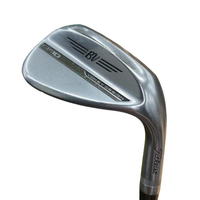 【中古】 タイトリスト VOKEY SPIN MILLED SM10 ツアークロム 56°/08°M ウェッジ WG リシャフト (フレックスその他) メンズ 男性用 右利き 右用 Dランク ゴルフクラブ