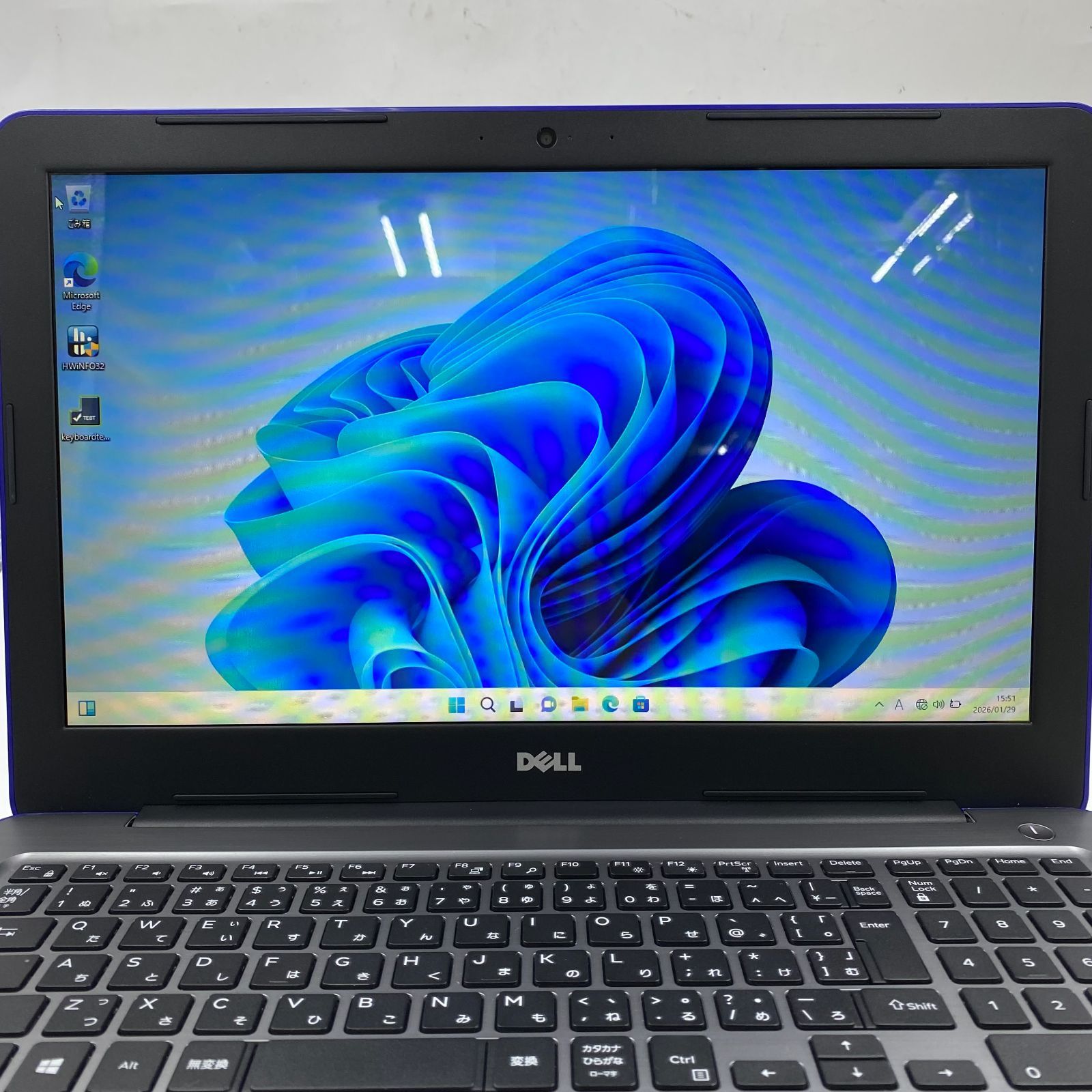 美品】DELL Inspiron 5567 Celeron SSD128GB Win11 - メルカリ