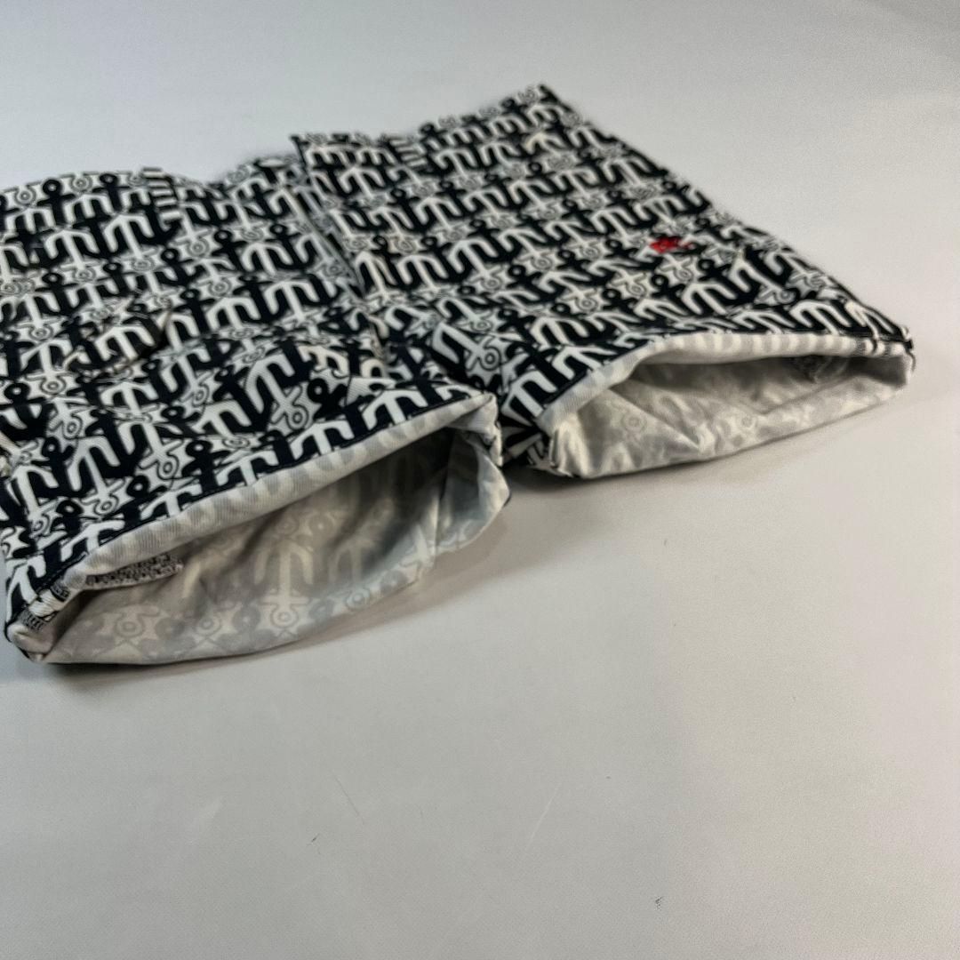 美品 PEARLY GATES パーリーゲーツ ショートパンツ 刺繍ロゴ 総柄